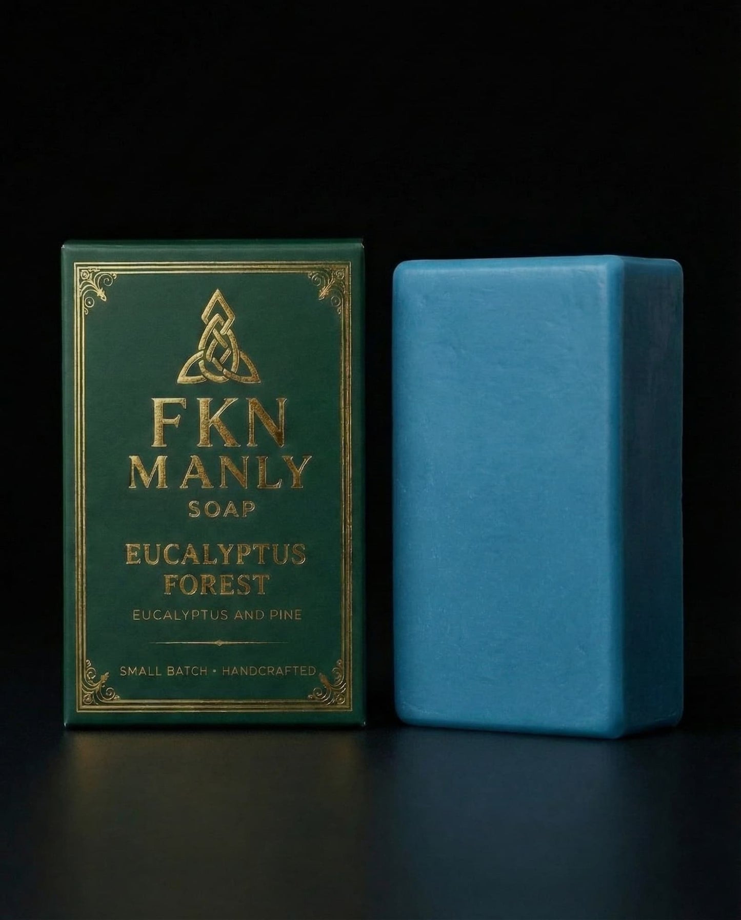 Grass Fed Tallow Soap For Men With Eucalyptus Essential Oil