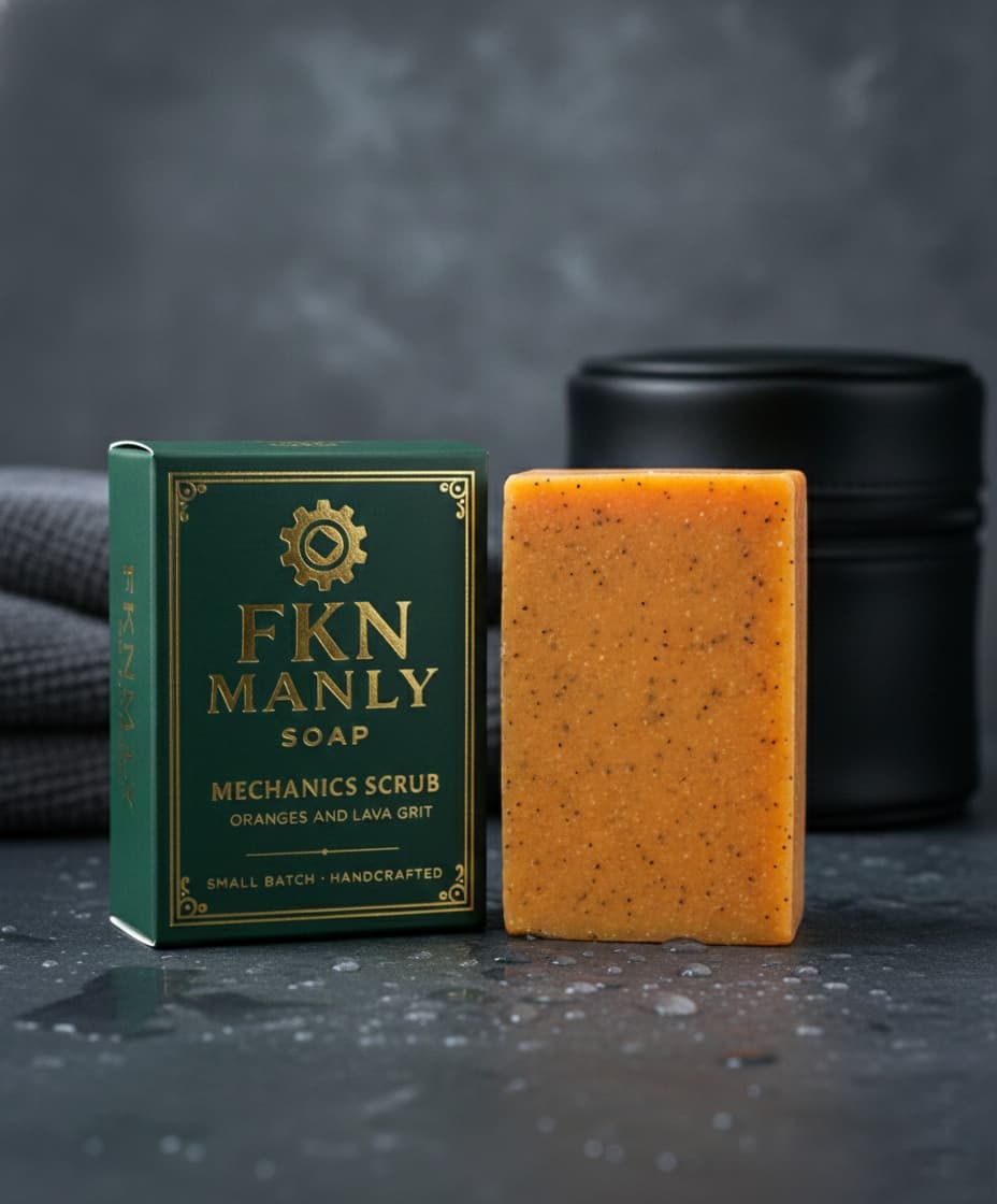 Hand Soap For Mechanics Made With Beef Tallow