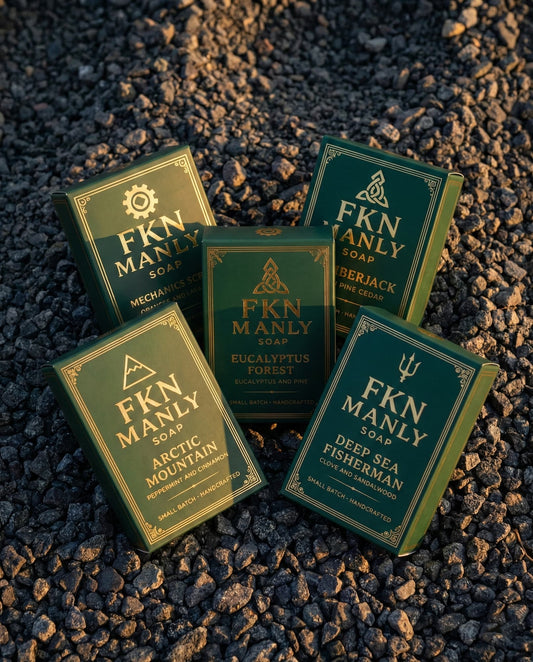 Natural Tallow Soap Canada - High Quality Masculine Scented Bars for Dry and Itchy Skin