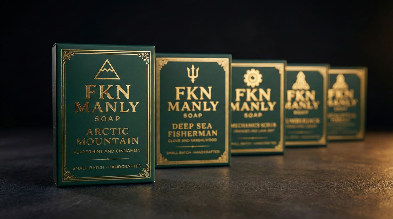 5 Different Scents Of Premium Tallow Soap for Men