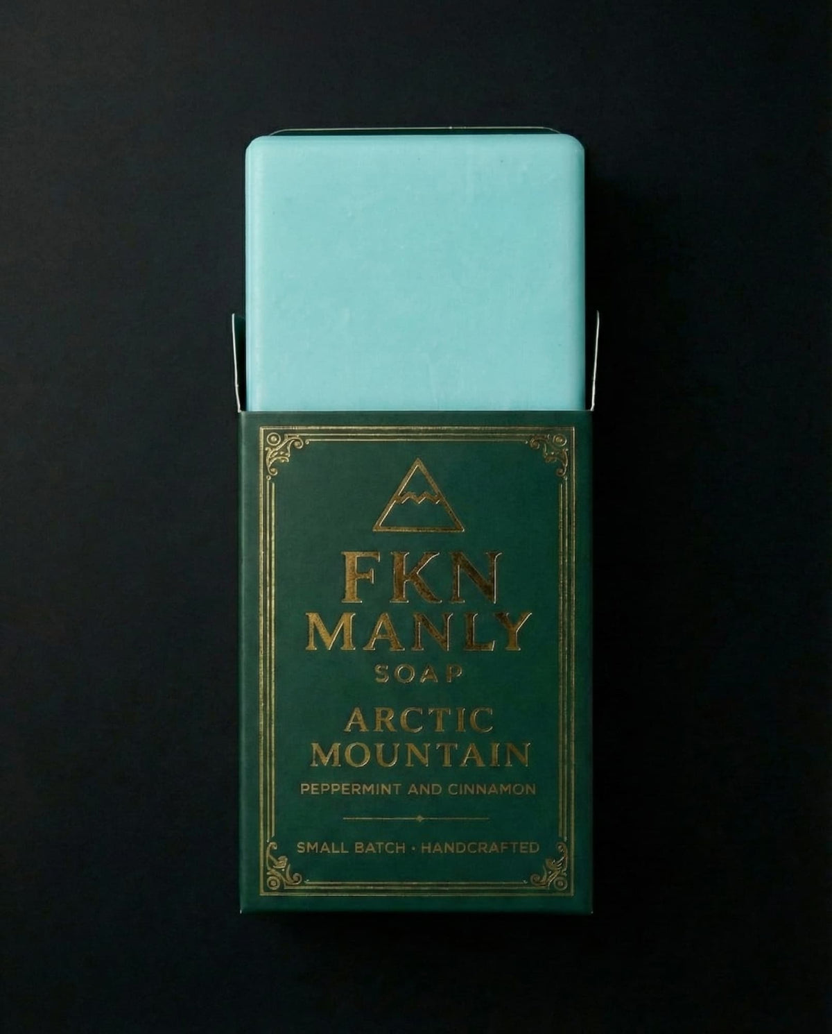 Fresh Peppermint And Cinnamon Tallow Soap For Men