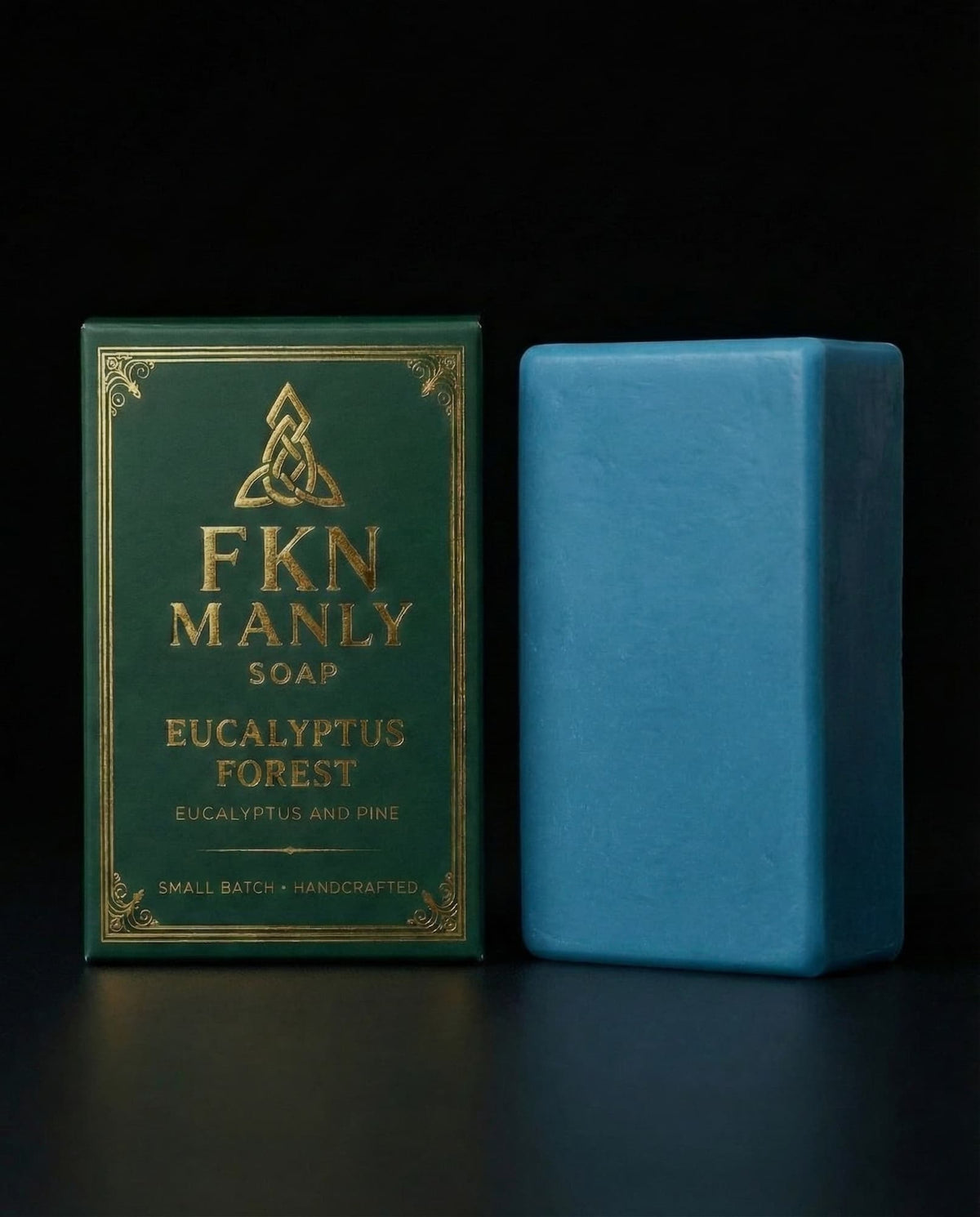 Grass Fed Tallow Soap For Men With Eucalyptus Essential Oil