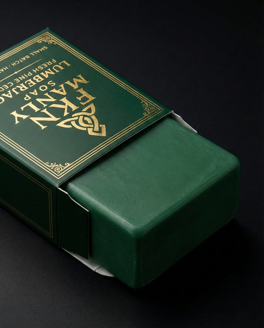 Mens Tallow Soap That Smells Like Pine And Cedar